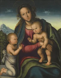 Madonna with the Christ Child and Saint John